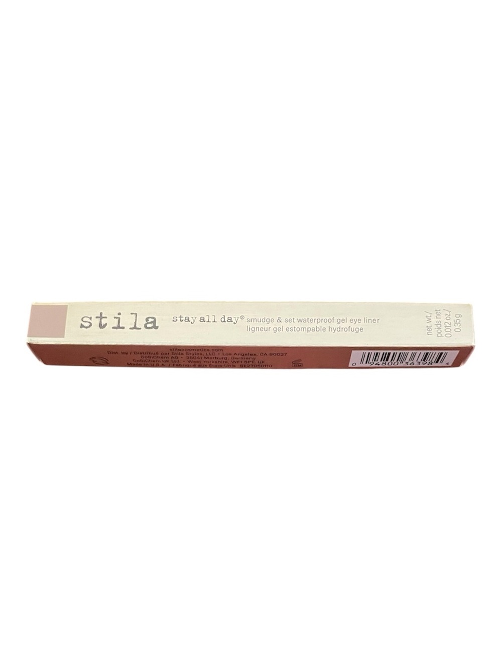 Stila Stay All Day Smudge & Set Waterproof Gel Eyeliner NIB